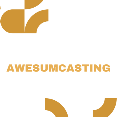 Awesum logo met moderne en kleurrijke uitstraling